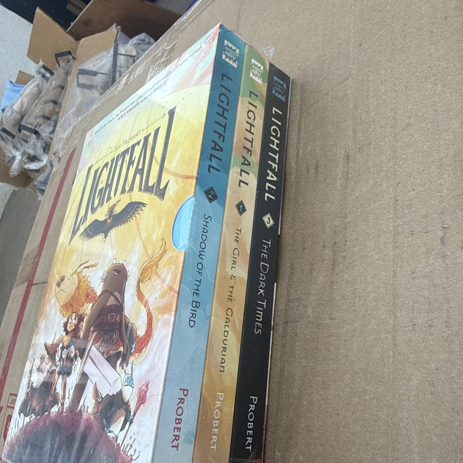 Lightfall 3-Book Box Set by Tim Probert (2024, Quantity Pack) Sealed