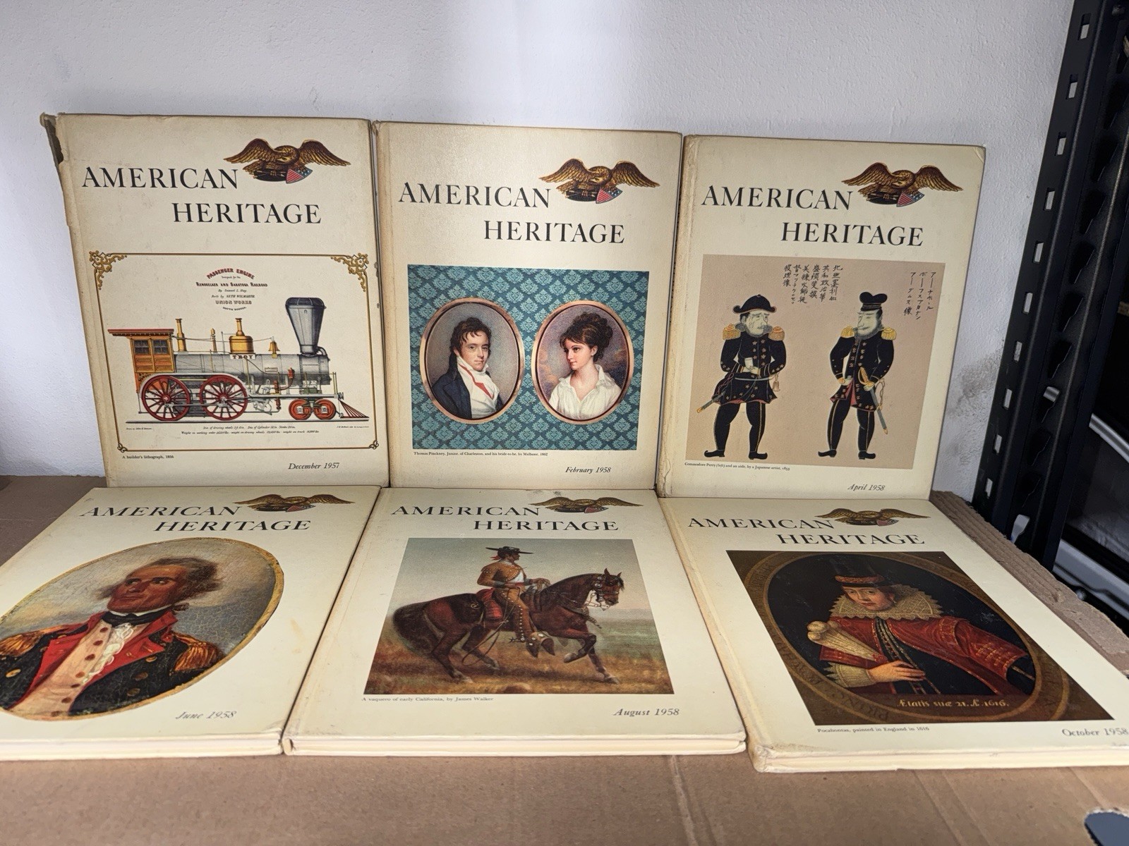American Heritage Volume X, 1-6: Volume IX, 1-6: Vol XI, 1,2,4-6 Hardcover Sets