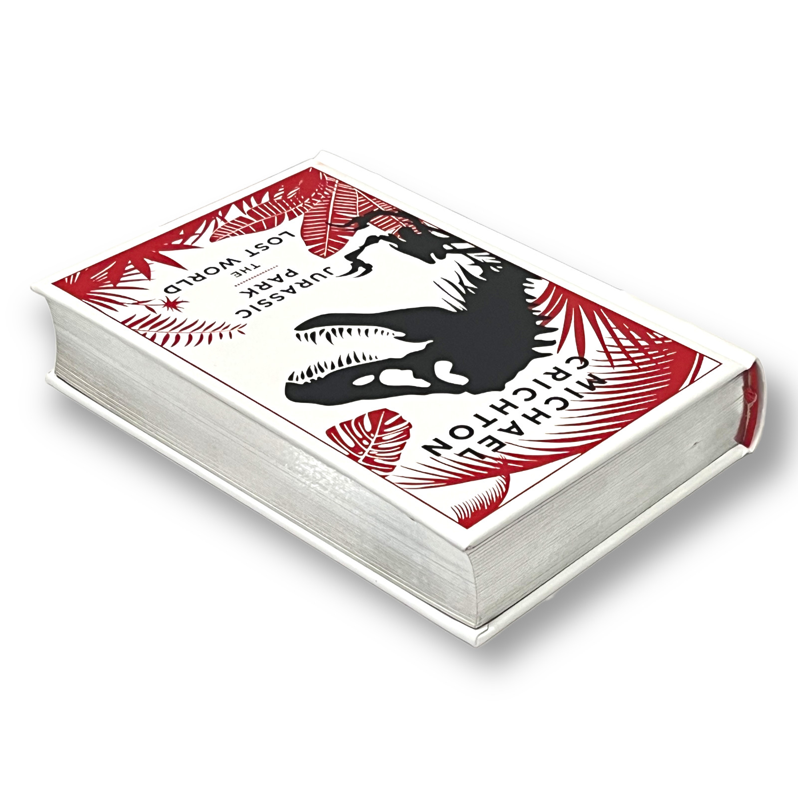 Sealed! Jurassic Park/The Lost World by Michael Crichton Leather Bound Hardcover