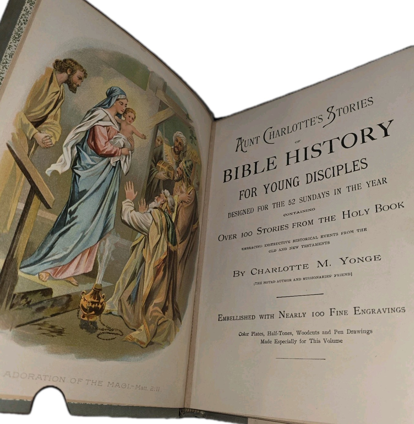 Aunt Charlotte’s Stories of Bible History for the Little Ones 1898 (252 pages)