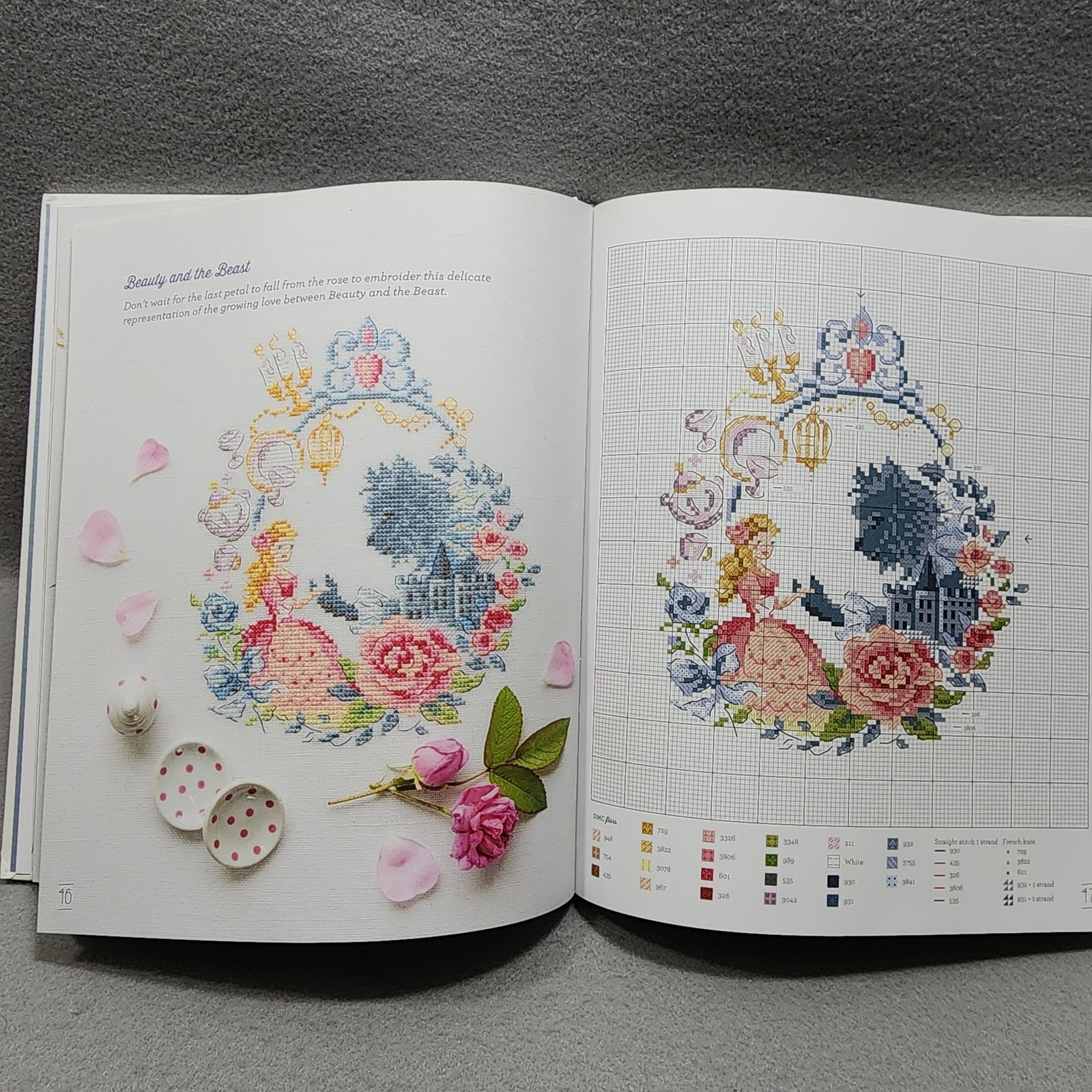 Fables & Fairy Tales To Cross Stitch: French Charm For Your Stitchwork Hardback