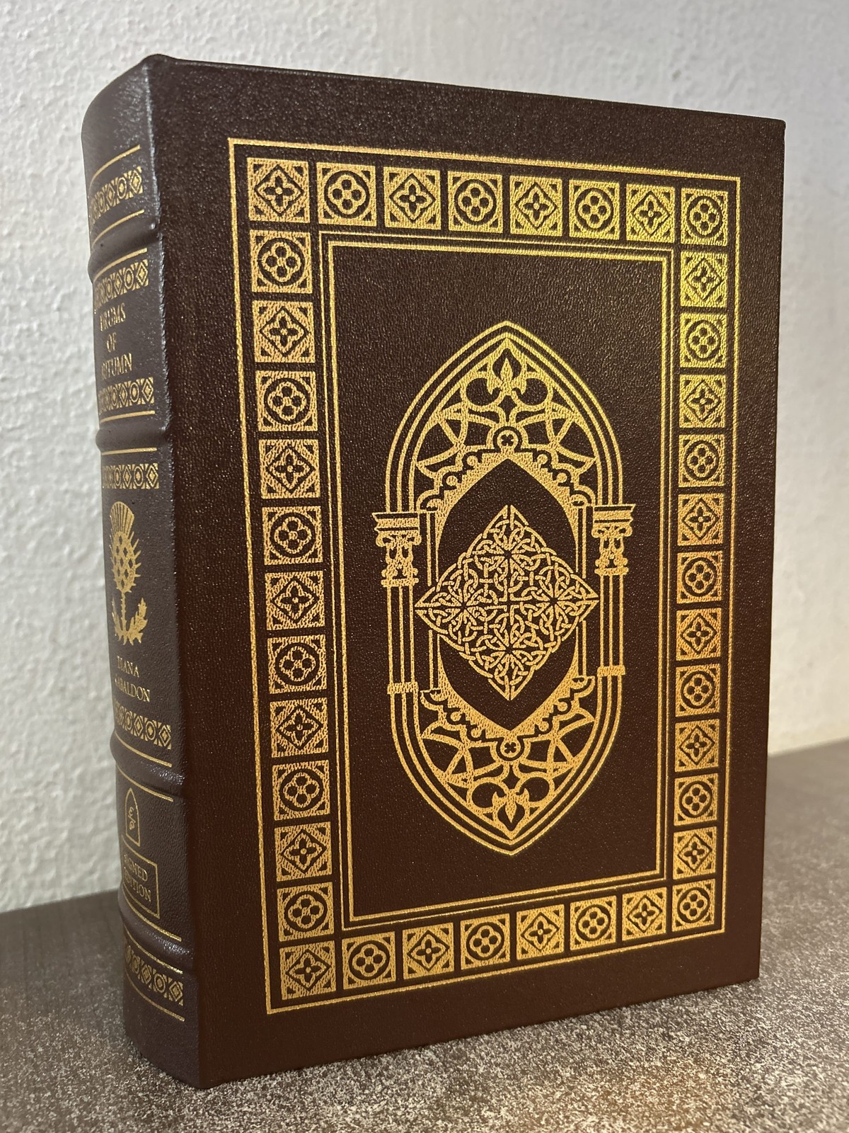 Drums of Autumn by Diana Gabaldon SIGNED Collector’s Edition Easton Press