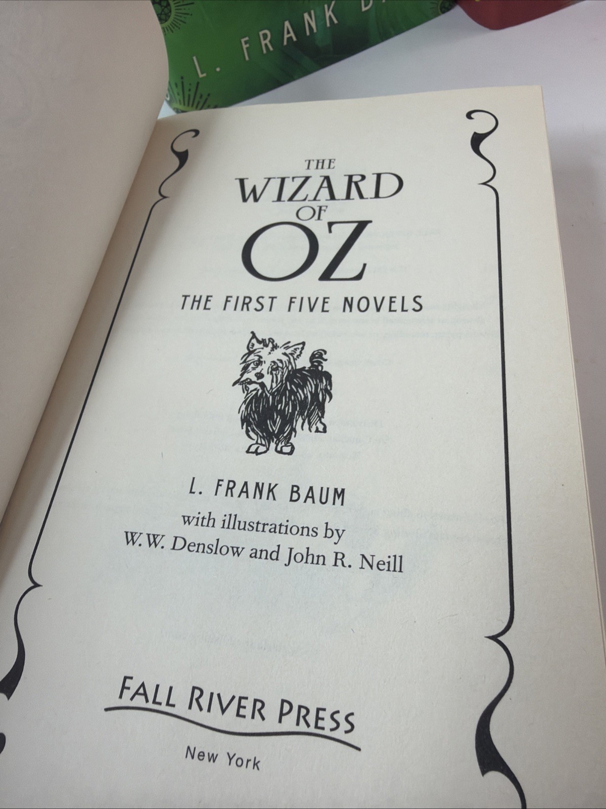 The Wizard of Oz Books 1-15 L. Frank Baum Fall River Press HC DJ 3 Volumes