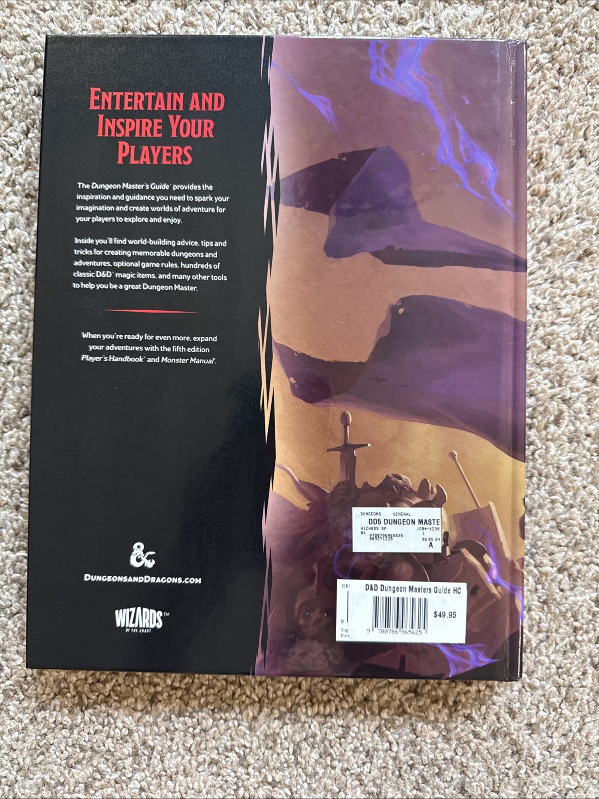 Dungeons and Dragons D&D Lot – Master’s Screen Kit Dungeon Master’s Guide + More