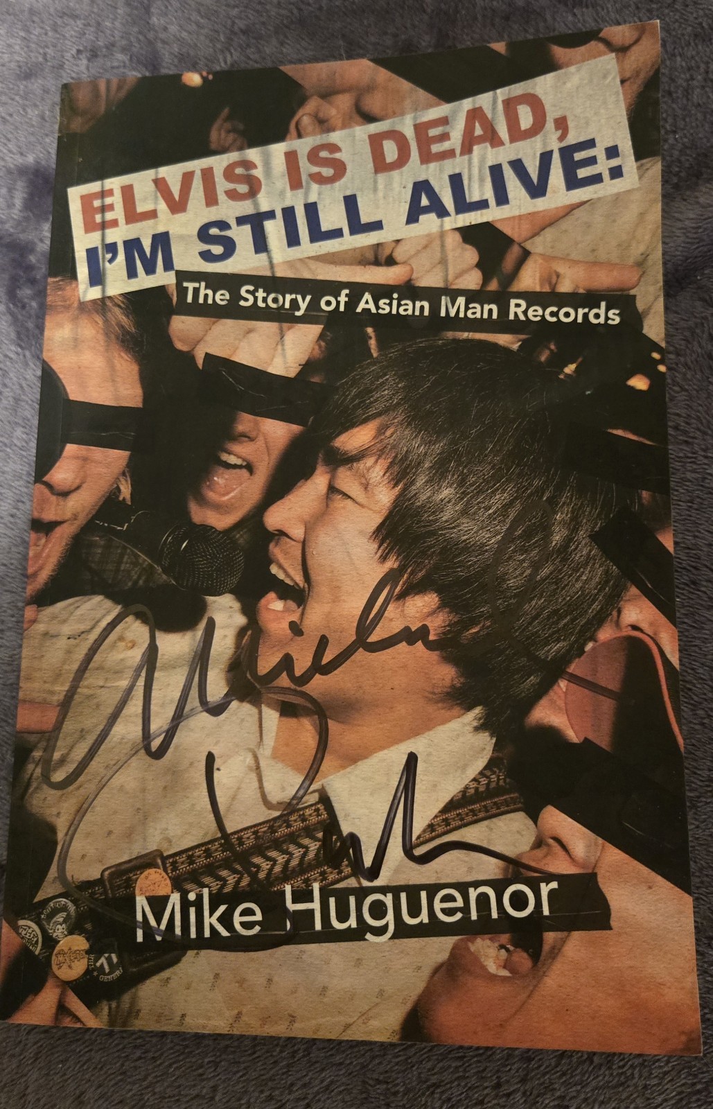 Signed by Mike Park Huguenor Elvis Is Dead, I’m Still Alive Asian Man Records