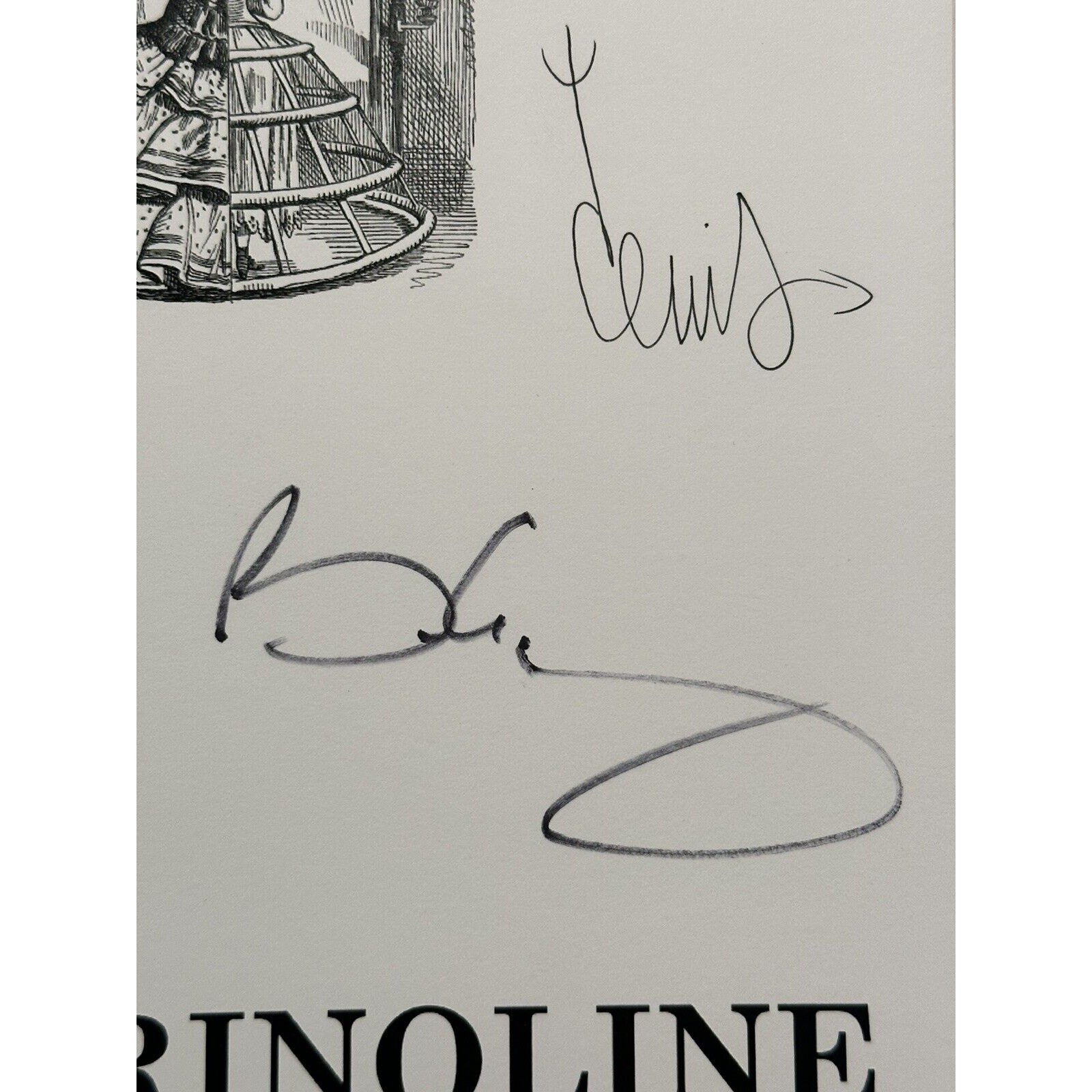 Crinoline Hard Back by Denis Pellerin, Brian May-QUEEN Rare Signed sealed Auto