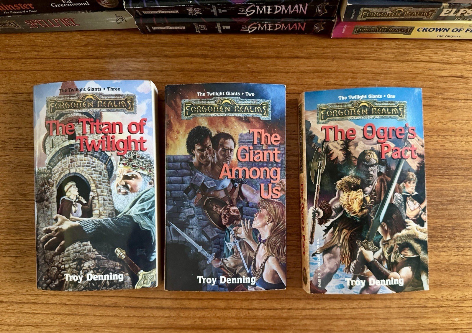 FORGOTTEN REALMS 53x PAPERBACK Book LOT Fantasy TSR Trilogies Etc