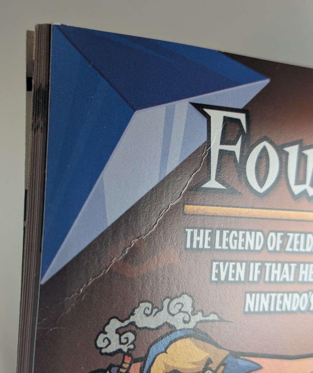 Nintendo Power Gamecube – Legend of Zelda Four Swords Adventures Guide w/ Poster