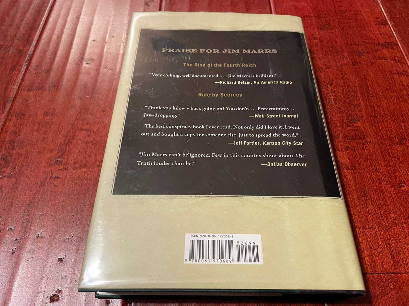 The Trillion-Dollar Conspiracy by Jim Marrs 🖋️ Signed By Author 🖋️