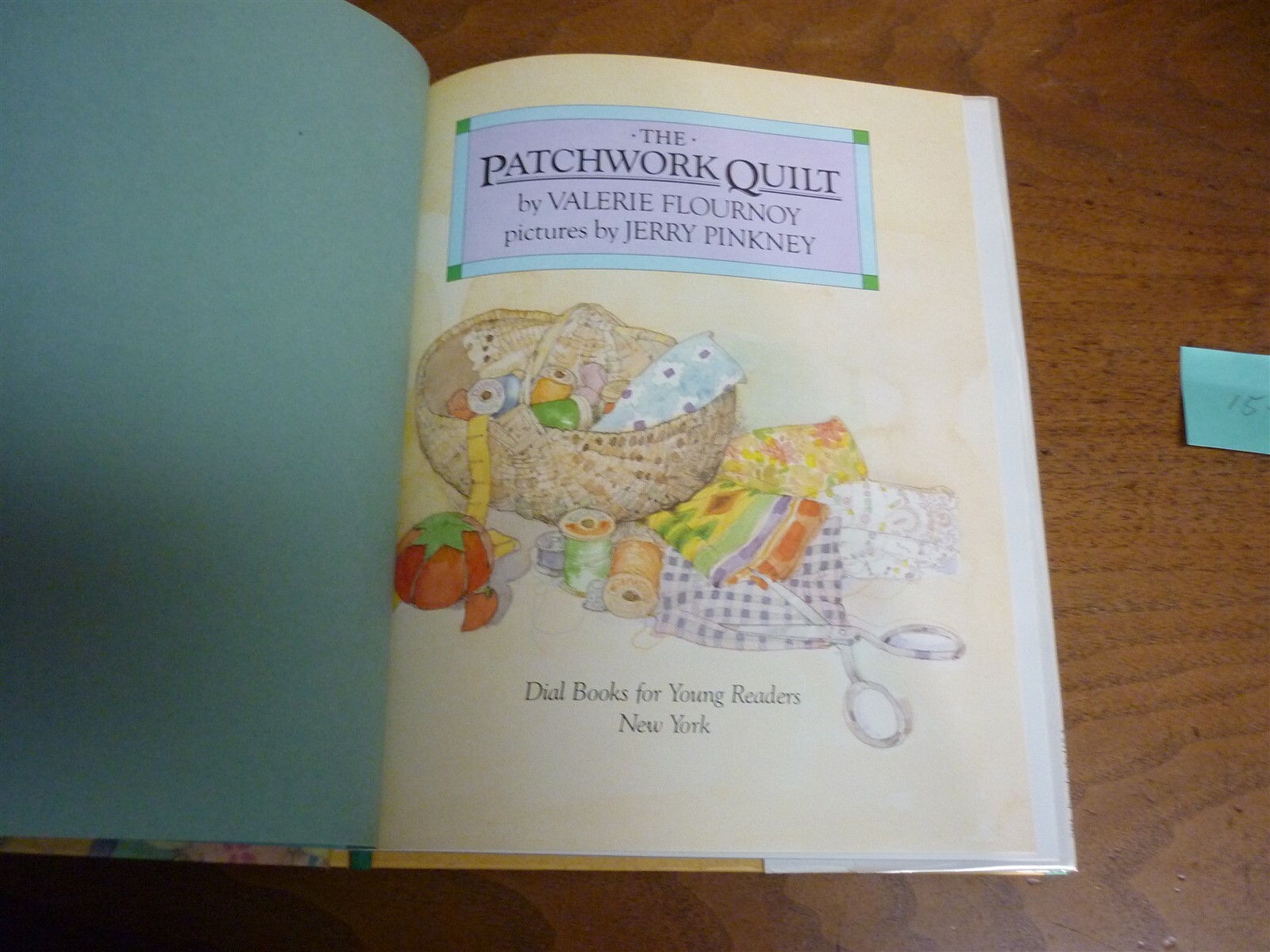 Valerie Flournoy. The Patchwork Quilt. Later ptg. Inscribed by artist. 1985. F/F