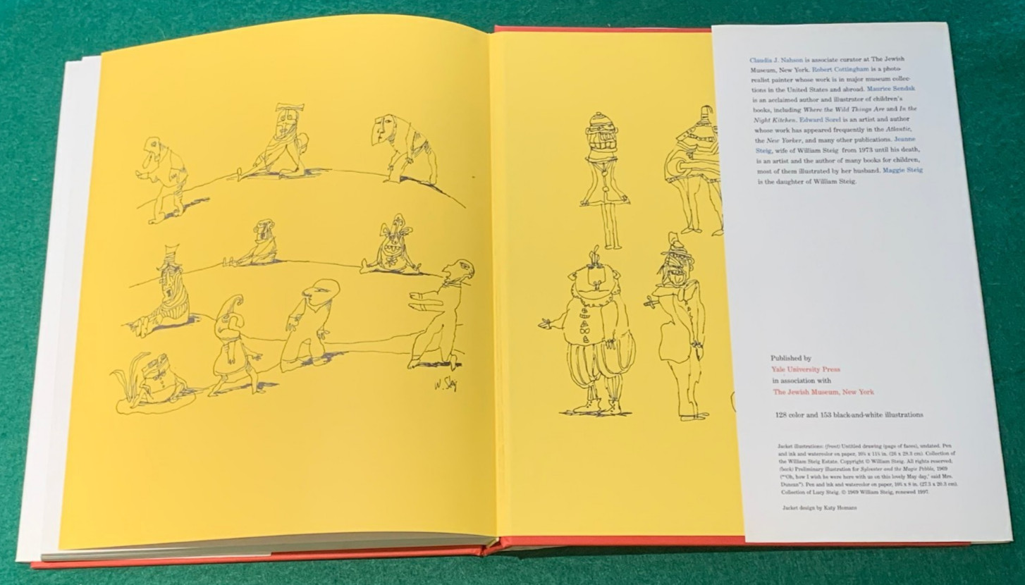 The Art of William Steig by Claudia J. Nahson SIGNED 1st/1st HC DJ 2007 Cartoons
