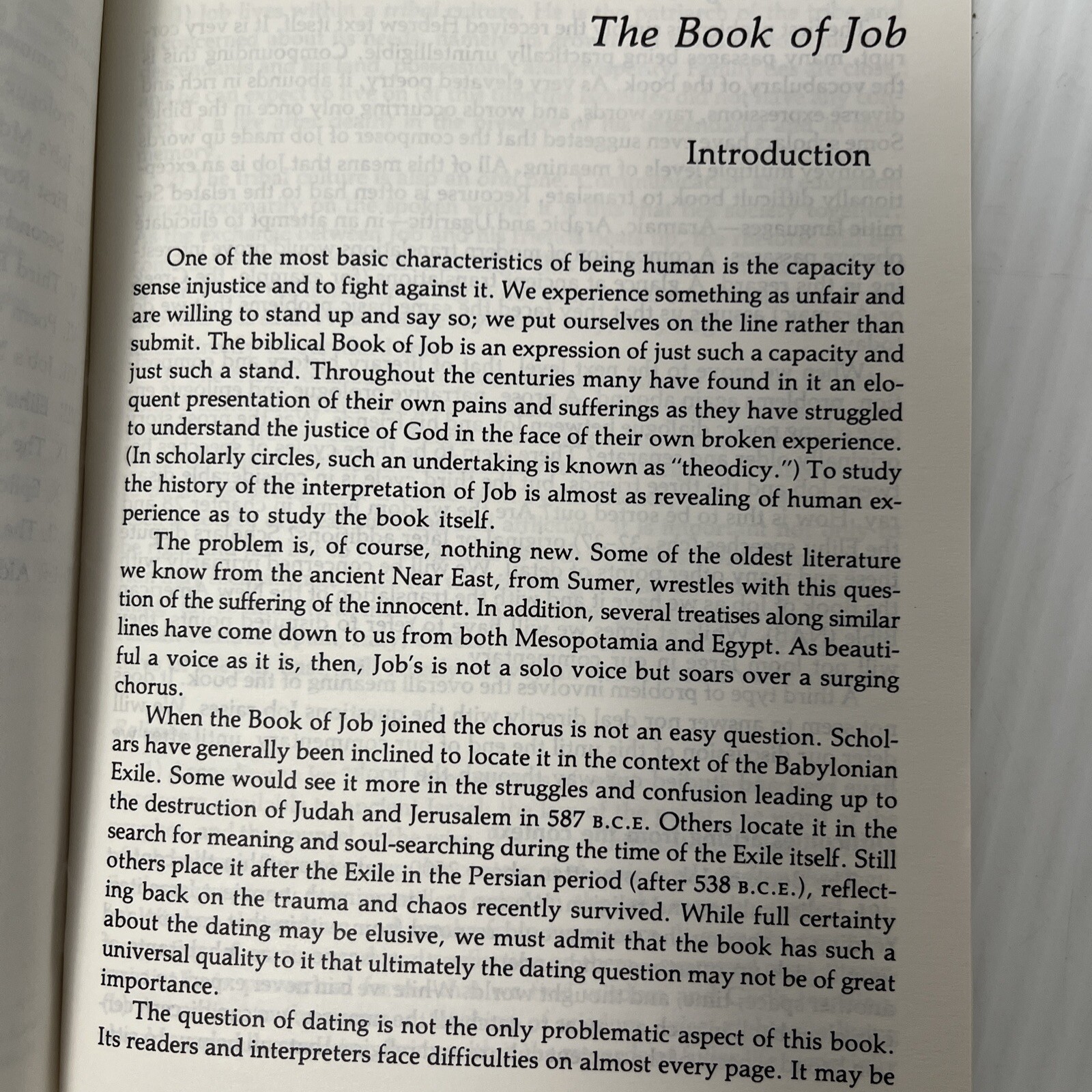 Collegeville Bible Commentary Old Testament Volume 19 Job Liturgical Press