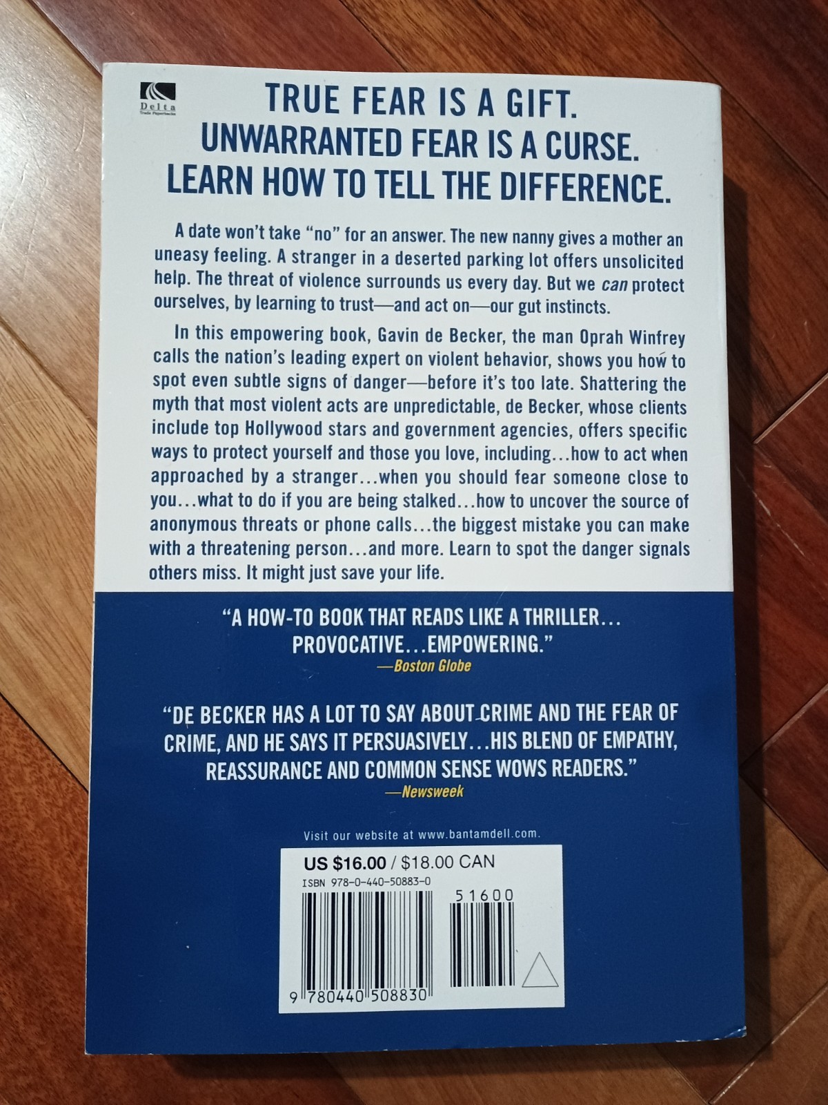 The Gift of Fear, Gavin De Becker