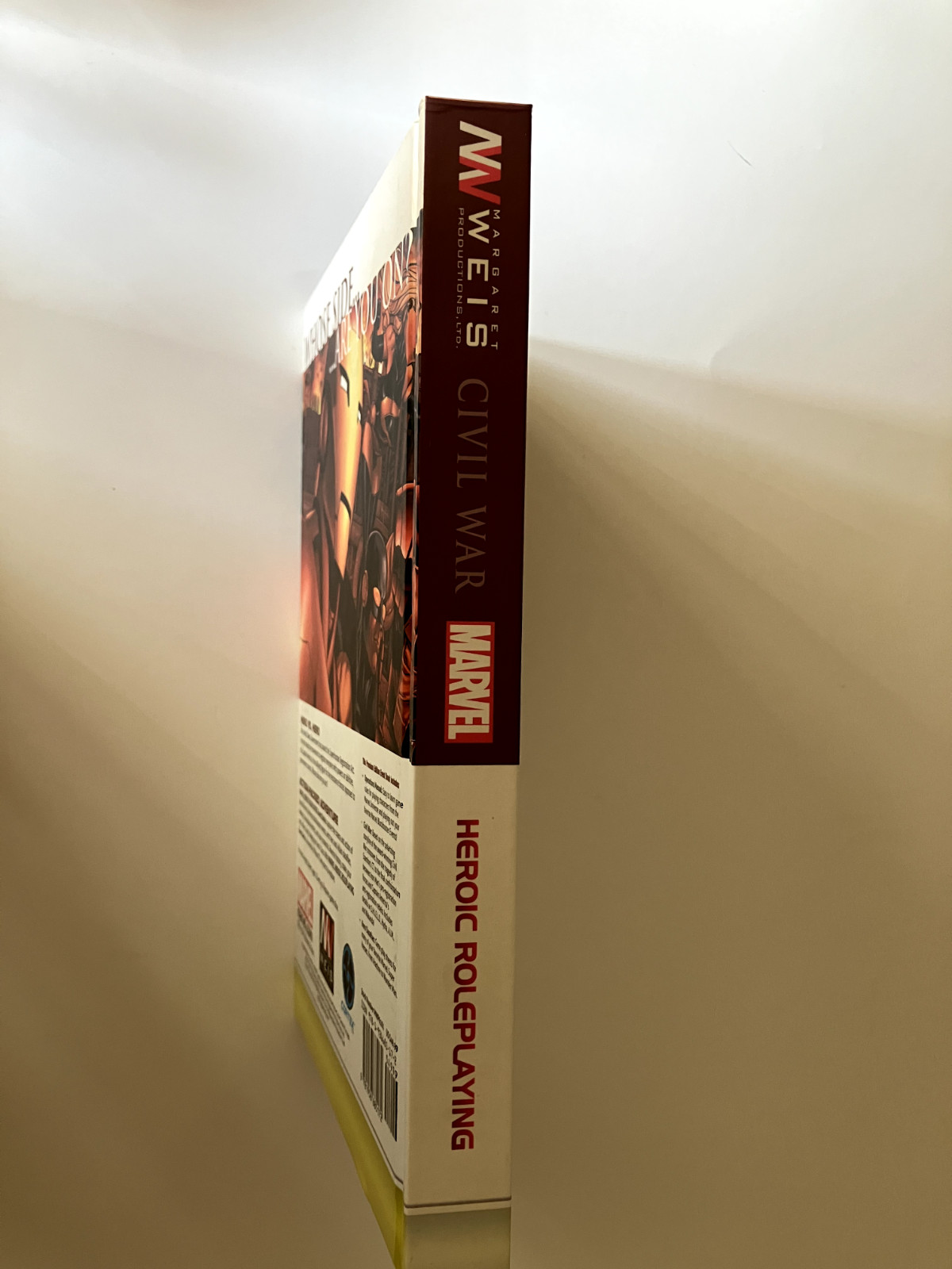 Marvel Heroic Roleplaying Civil War Premium Event Book RPG