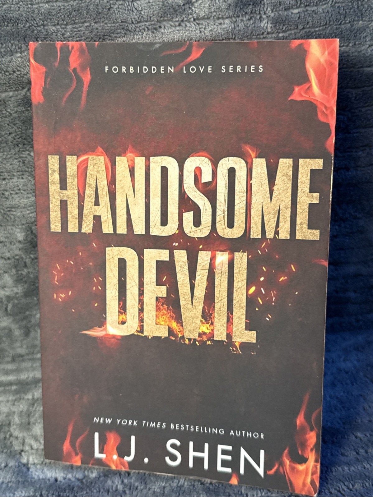 Handsome Devil Book by LJ Shen Forbidden Love Series #3 NYT Best Selling Author