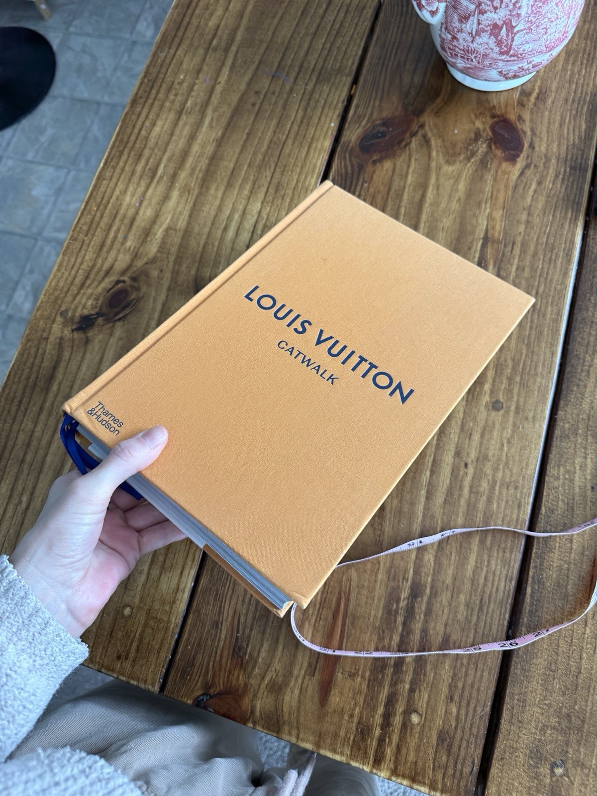 Louis Vuitton Catwalk Hardcover Book Thames & Hudson Table Decor