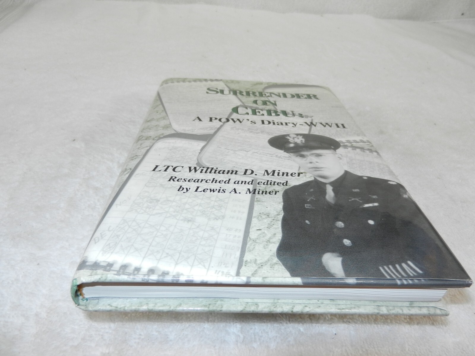 WW II 1942 Philippines Army Lt. “SURRENDER ON CEBU: A POW’S DIARY” Signed