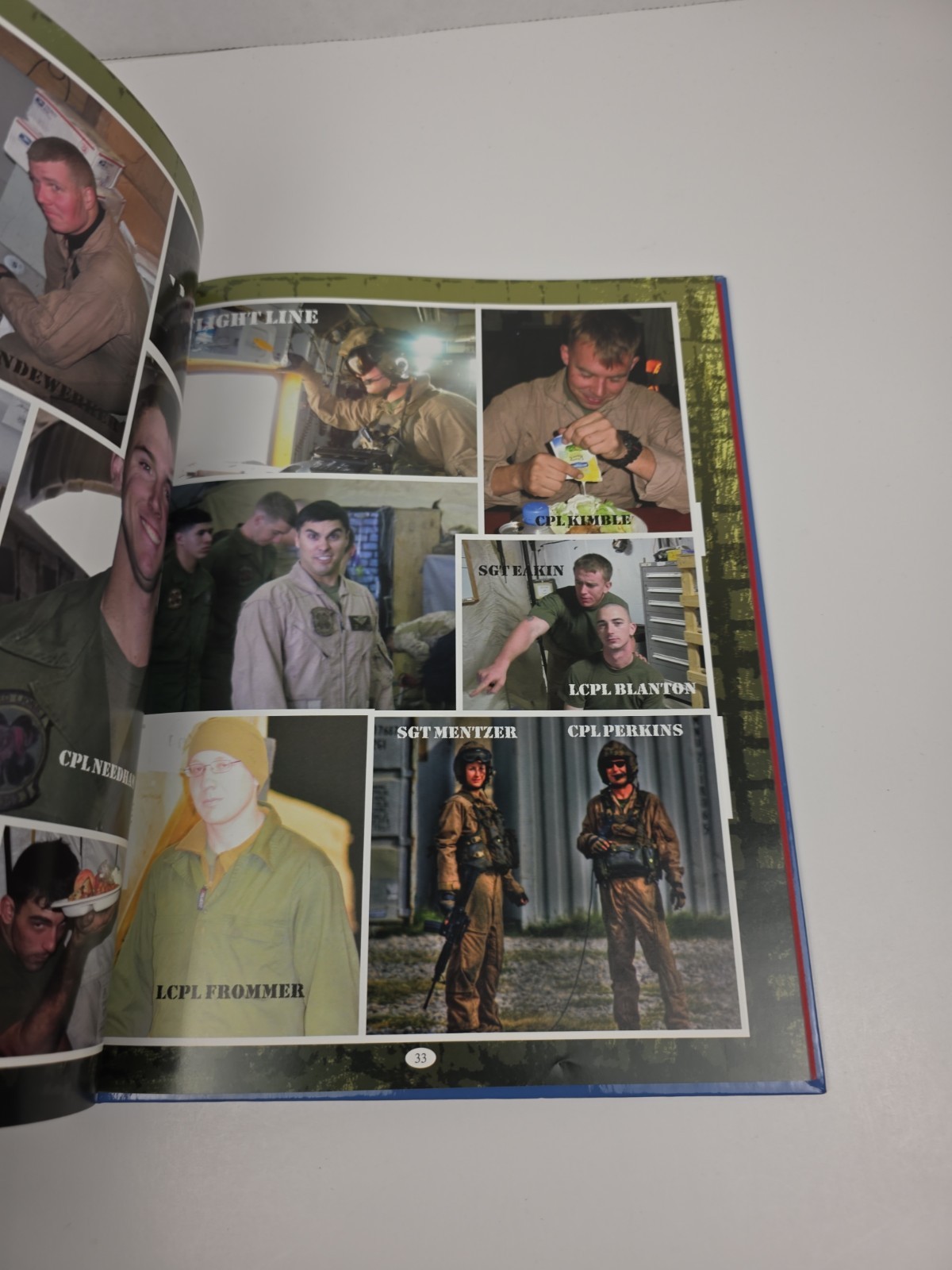 HMH-363 Lucky Red Lions Irontail OEF 11.2 Book Rare (Read Description)
