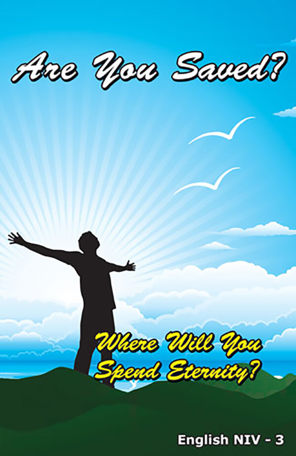 “ENGLISH (NIV)” Tracts, Pack of 40 Units in 4 Colorful Covers, 12 Pages Each