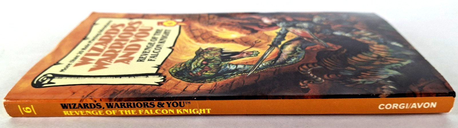 Wizards Warriors and You #6: Revenge of the Falcon Knight RPG UK Import CYOA