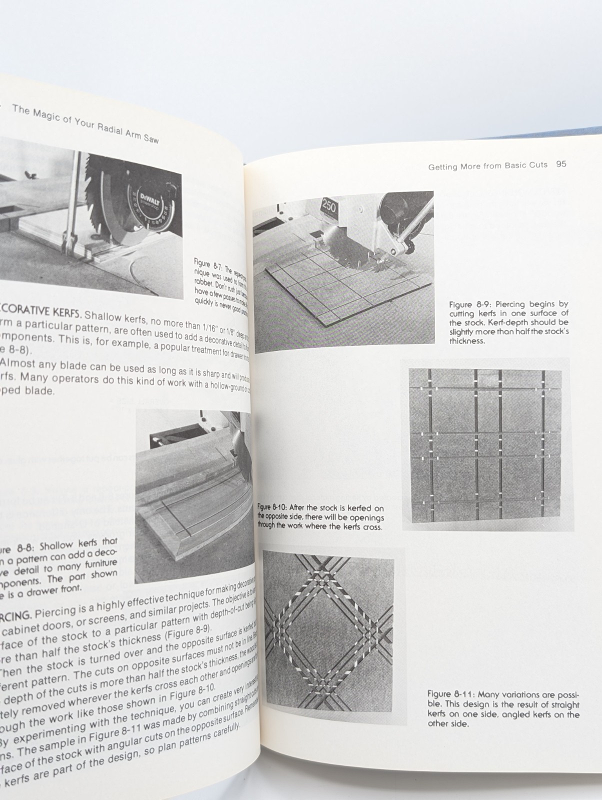 Vintage The Magic of Your Radial Arm Saw Carpentry DIY Woodworking Project Book