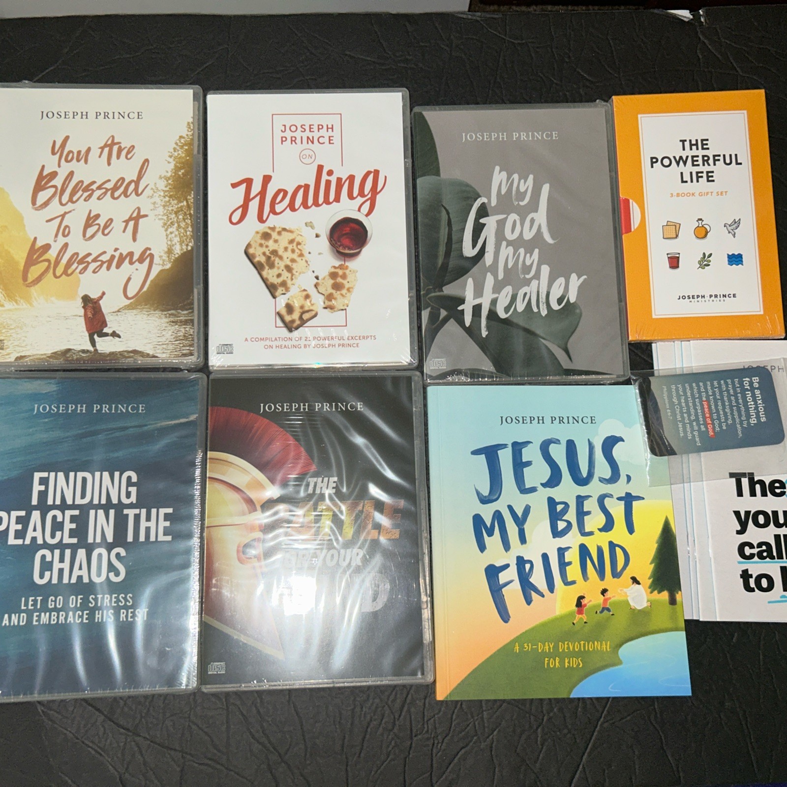 Joseph Prince Book/CD Lot A