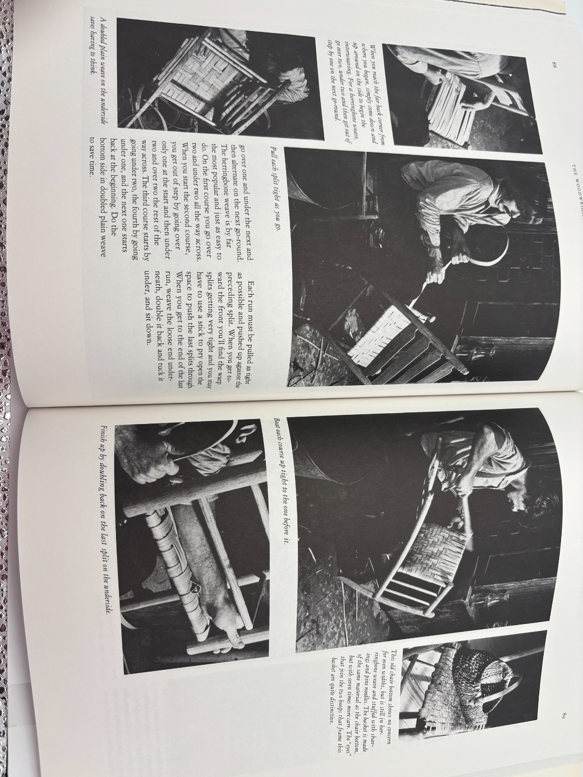 Lot of 2 The Woodwright’s Shop: Exploring Traditional Woodcraft by Roy Underhill