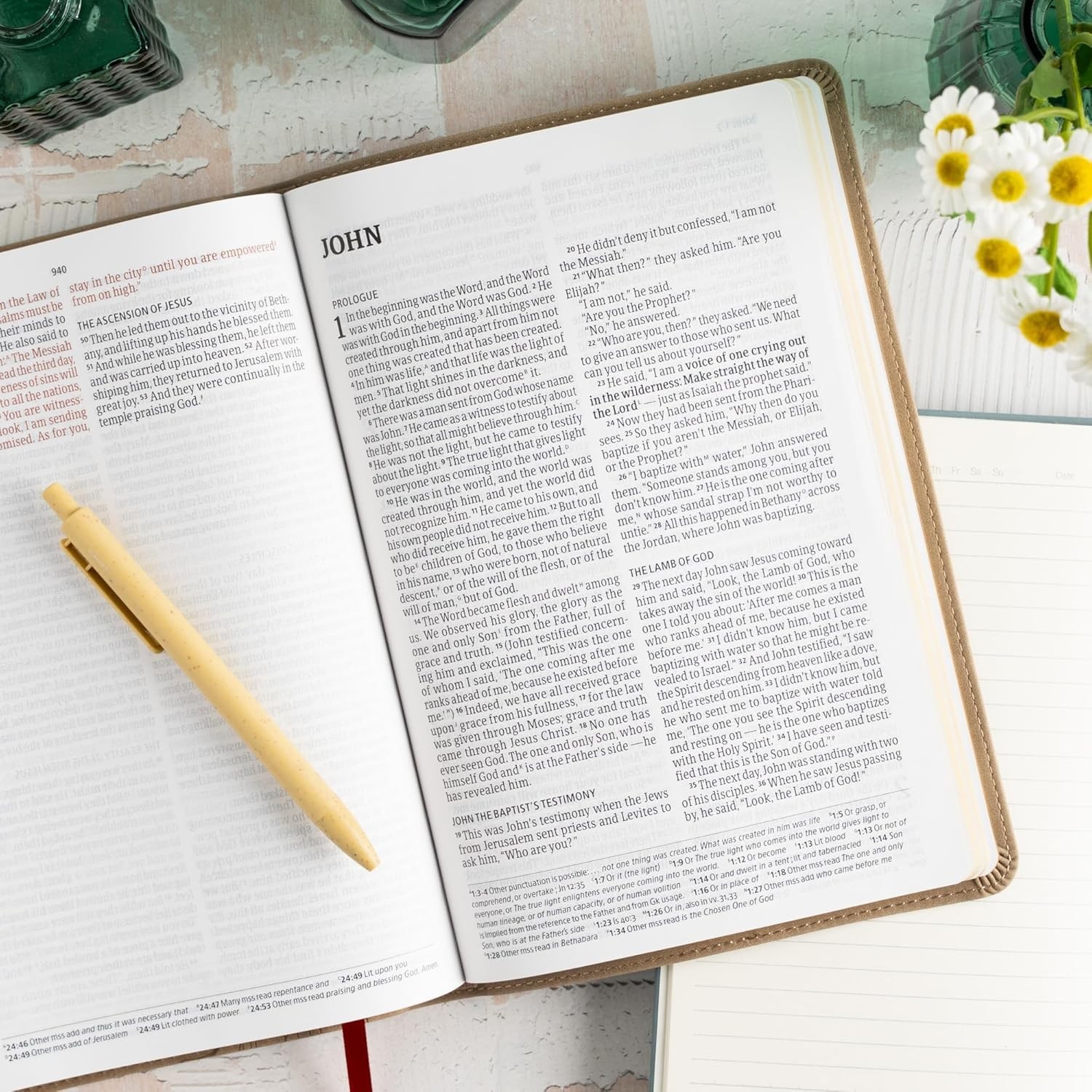 CSB Large Print Thinline Bible – Digital Study Edition in SuedeSoft LeatherTouch