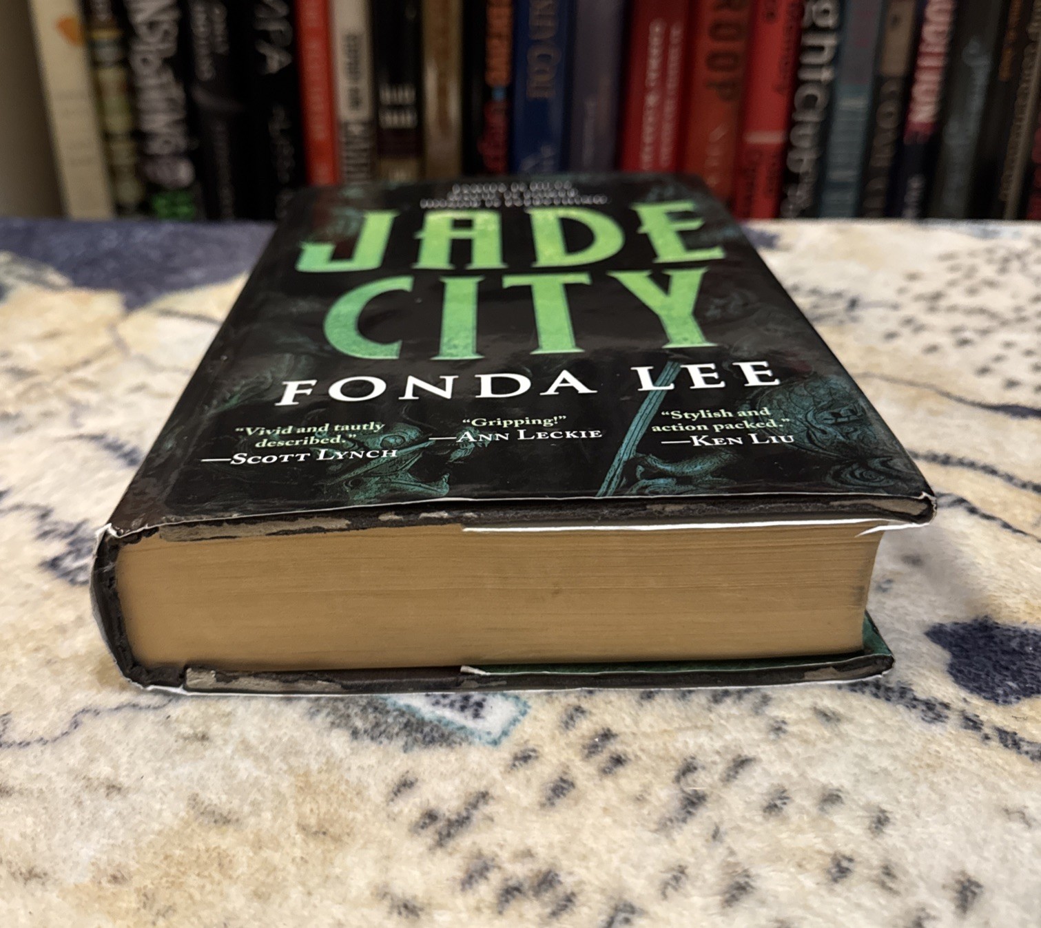 Jade City – Fonda Lee (Hardcover) First Edition/Print, 1st/1st, $26.00, ACCPT