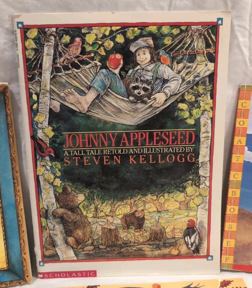 8 Children’s Picture Books Fall, Autumn, Pumpkins, Johnny Appleseed, Classroom +