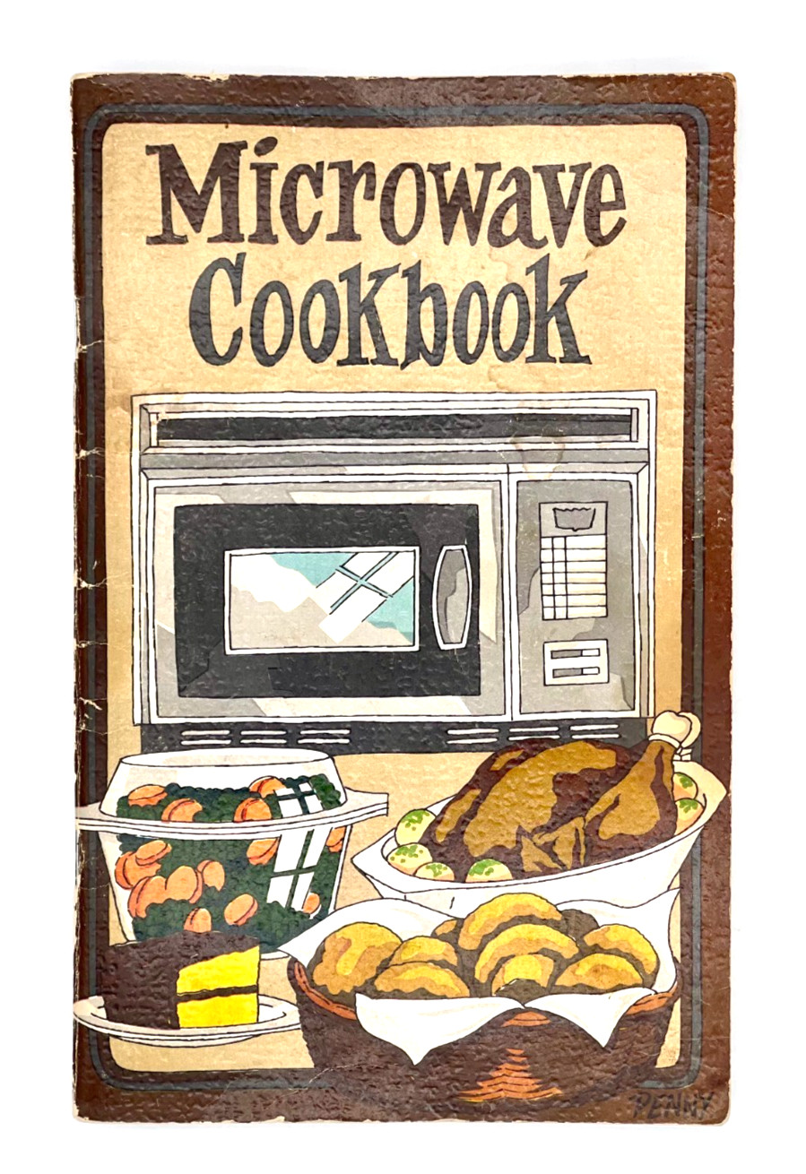 Microwave Cookbook Recipes by Irena Chalmers Potpourri Press 1977- 48 pages