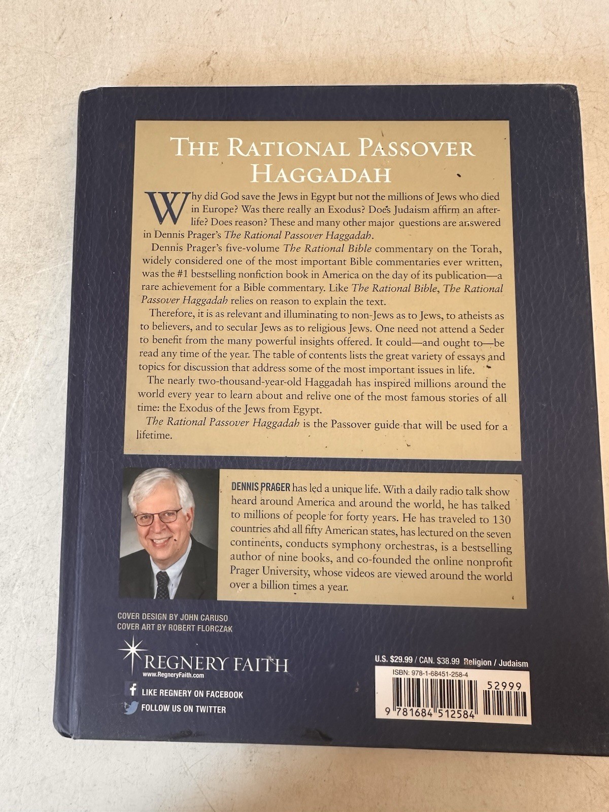 The Rational Passover Haggadah – Hardcover By Prager, Dennis – GOOD