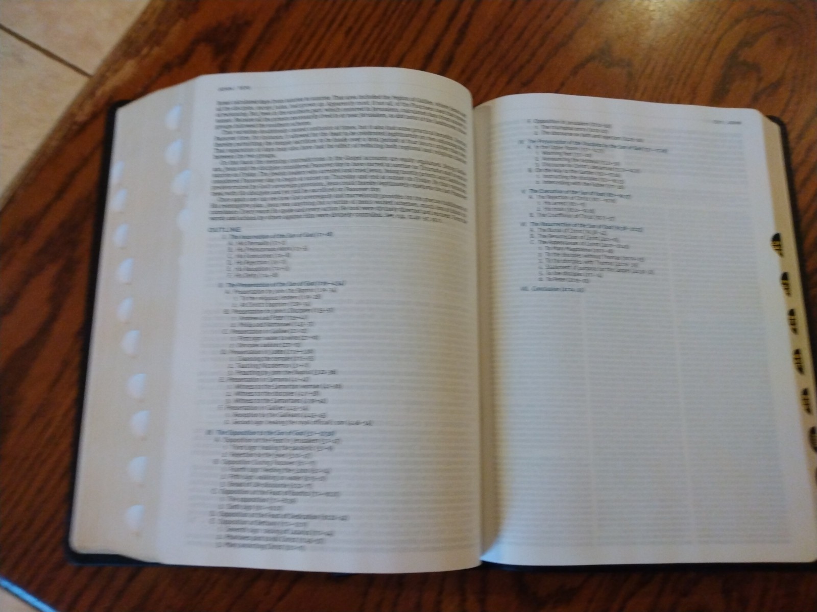 MacArthur Study Bible~ Black Genuine Leather Indexed ~Retail $174.99~2nd Ed.