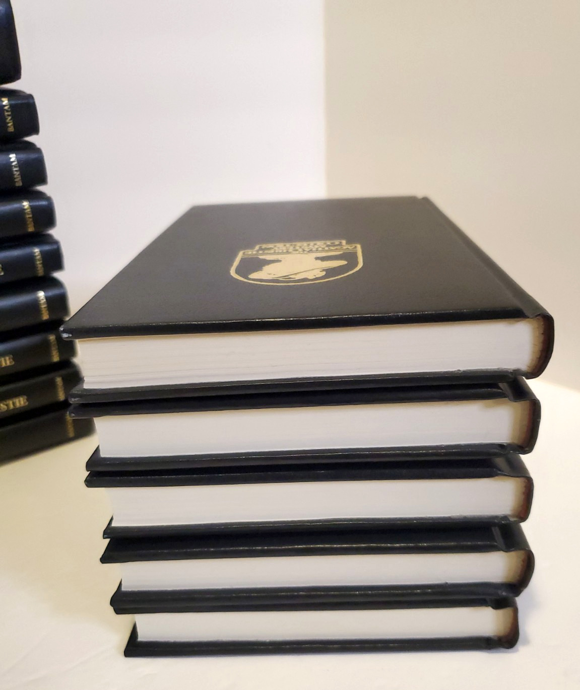 Agatha Christie Mystery Collection Bantam Leatherette HC Editions – Lot of 19