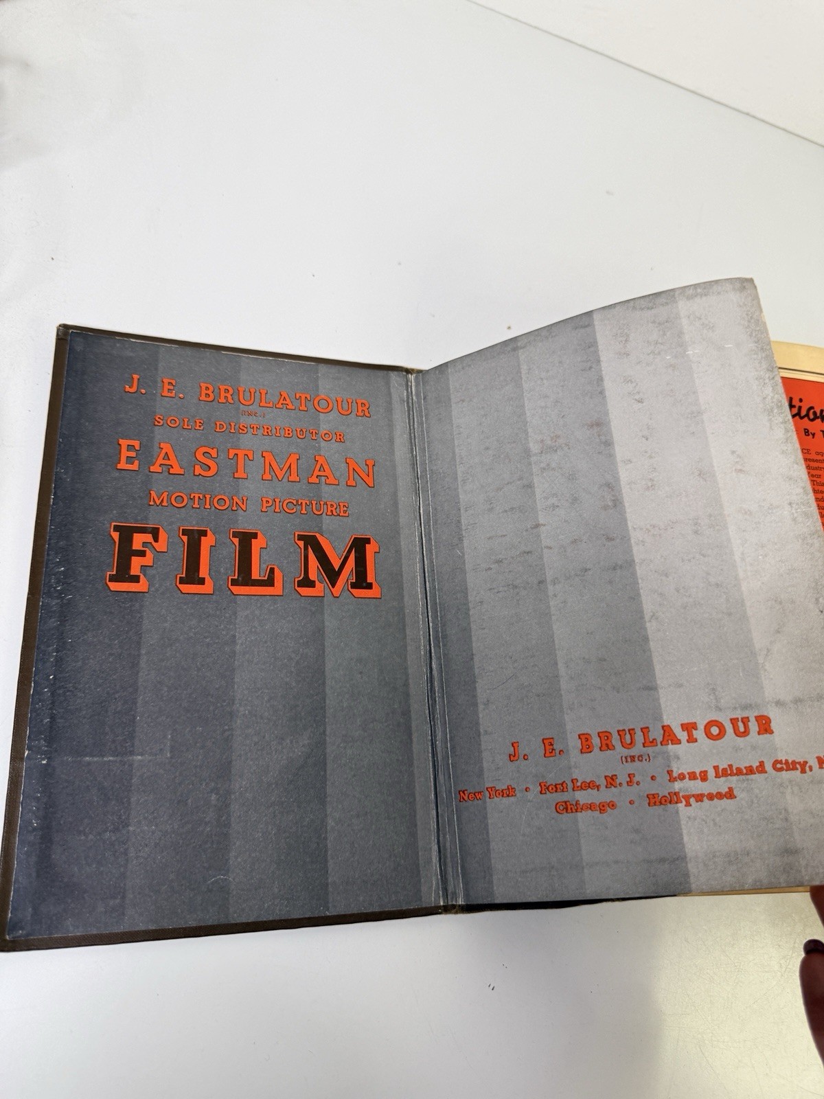 1936 Yearbook Of Motion Pictures 18th Edition The Film Daily Loose Binding AS-IS