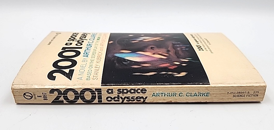 1st edition 1st print July 1968 2001: A Space Odyssey Arthur C. Clarke Signet