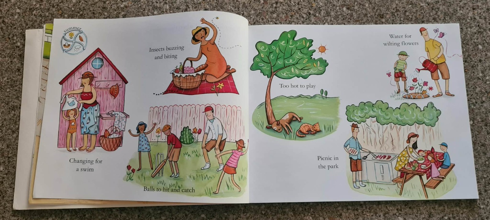 THE ABC KIDS BOOK OF SEASONS ~ HELEN MARTIN / JUDITH SIMPSON ~ Lge SC