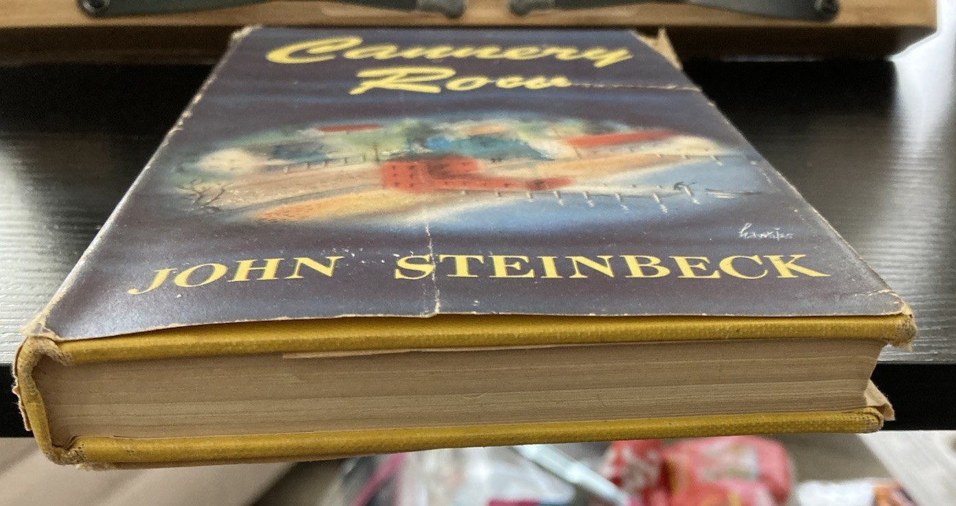 John Steinbeck Cannery Row 1945 2nd Viking Press HC w/ Dust Jacket