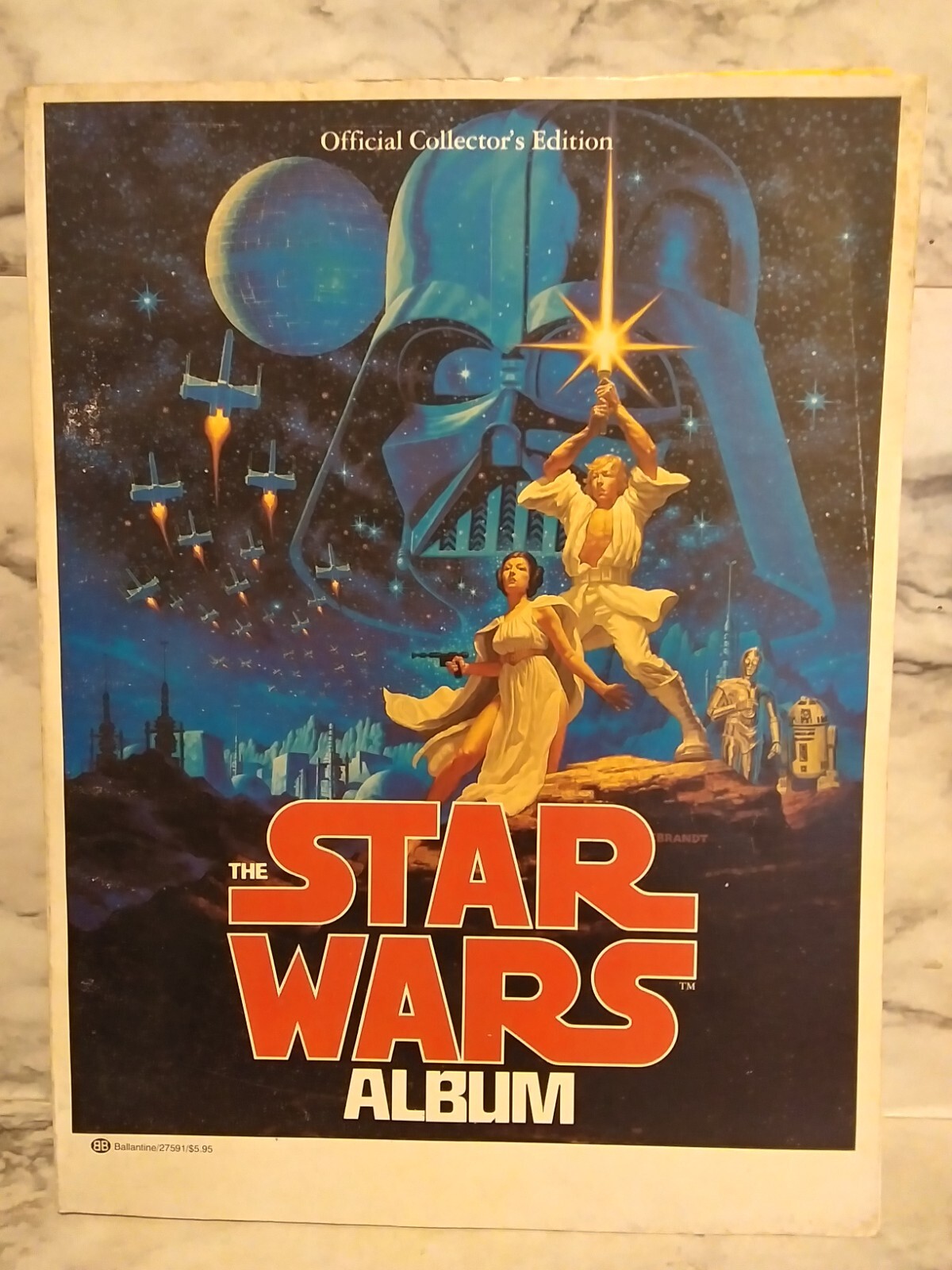 3 Vntg Schoolastic Photo Story Books STAR WARS ALBUM, Chewbacca Activity, Q &A