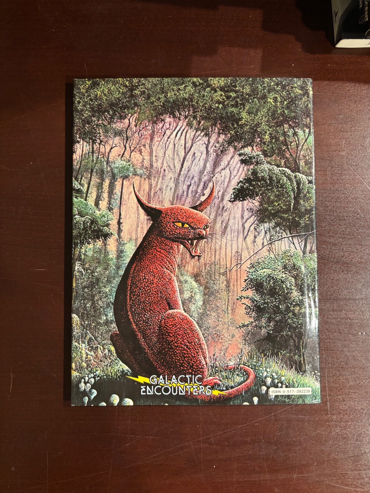 ALIENS IN SPACE by STEVEN CALDWELL / GALACTIC ENCOUNTERS / VTG HCDJ