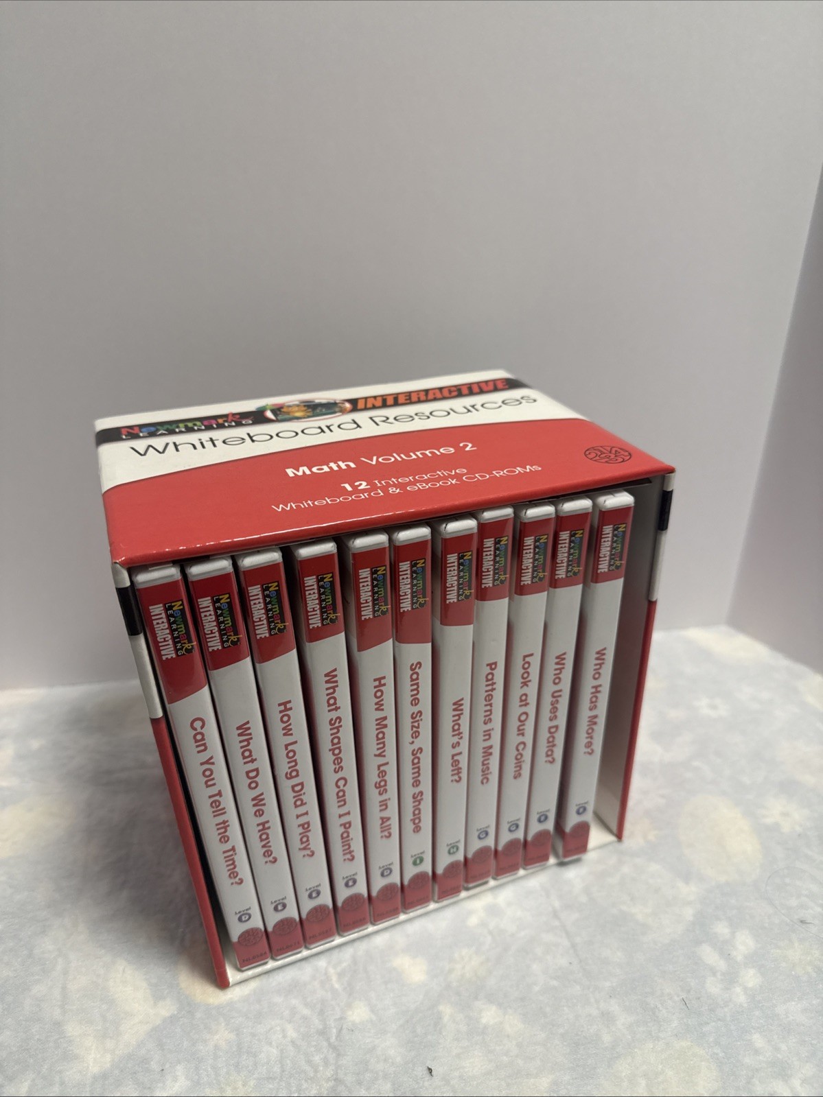 Newmark Learning Math Volume 2, Interactive Whiteboard 11 CD-ROMs 1 Missing