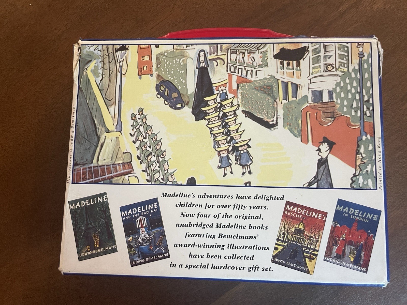 Madeline’s Book Collection Gift Set Ludwig Bemelmans 4 Hardcover Books + Case VG
