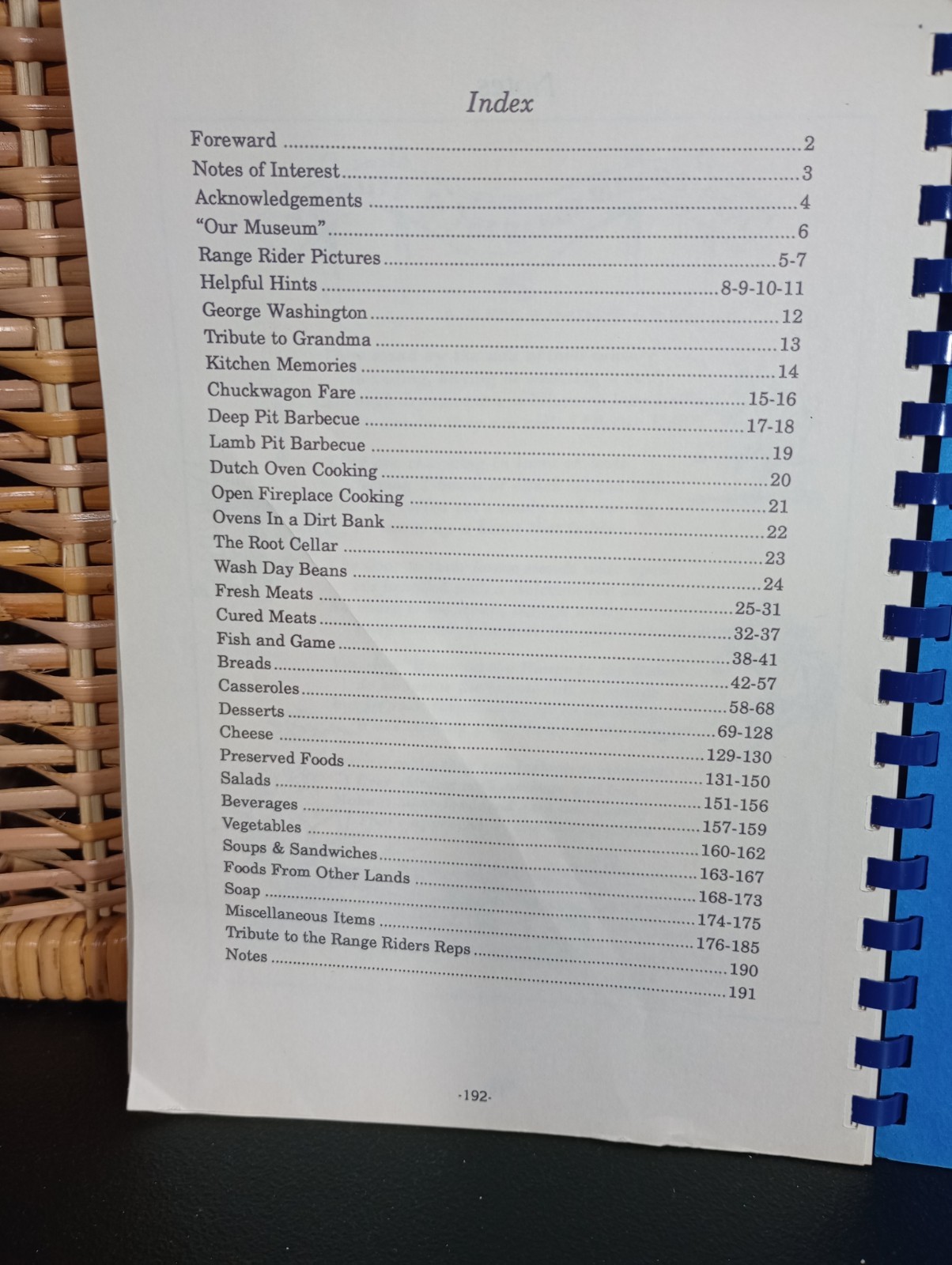 Range Riders Reps Cookbook Miles City, Montana