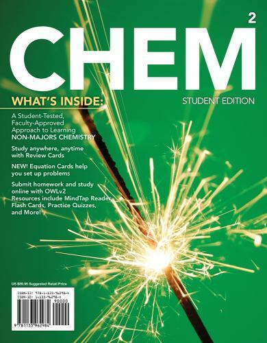 Chem2: Chemistry in Your World (with Owlv2 24-Months Printed Access Card)
