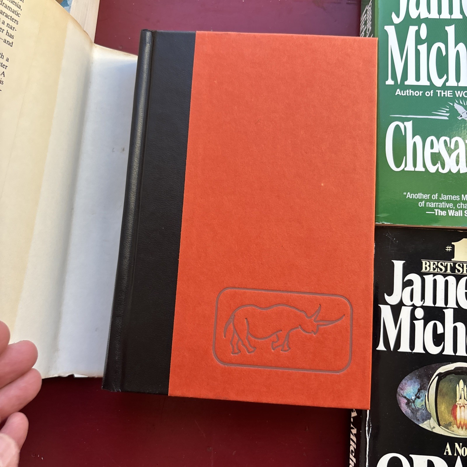 James A Michener Lot of 5 Paperback : Space Iberia Covenant Pacific Chesapeake