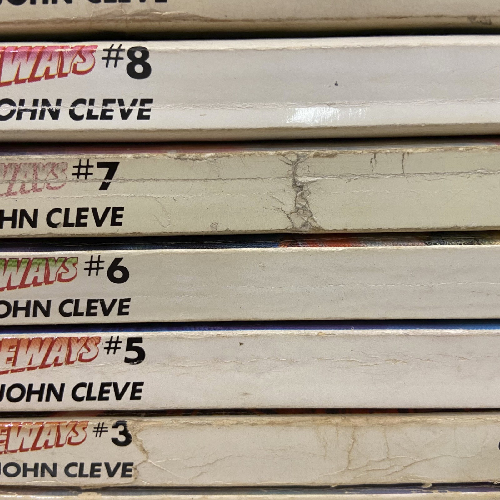 15 John Cleve Spaceways Series Misc Volumes MMPB VTG Science Fiction Novels Lot