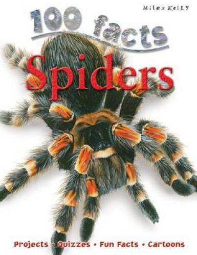 100 Facts – Spiders – Paperback By Camilla De La Bedoyere – GOOD