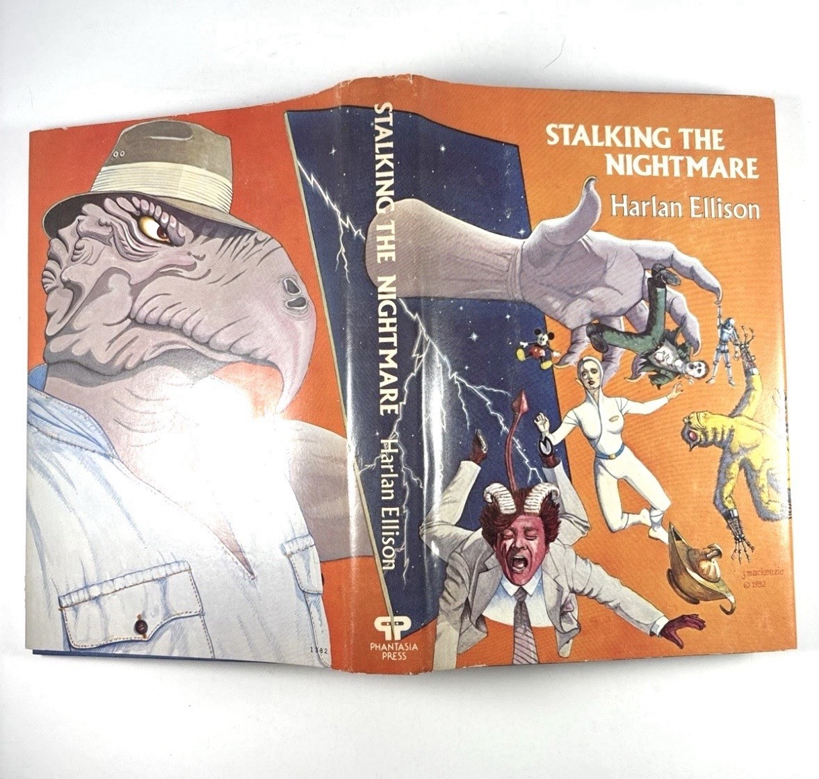 Stalking The Nightmare by Harlan Ellison – 1982 1st Phantasia Press Hardcover DJ