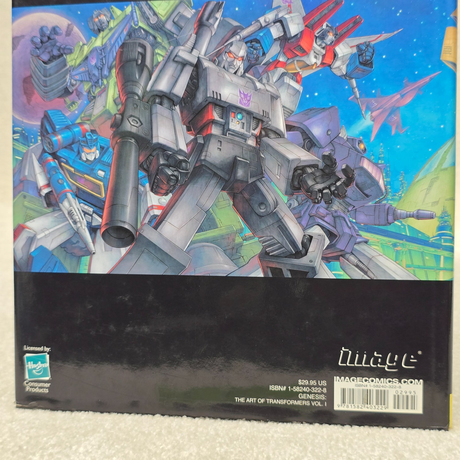 Genesis: The Art Of Transformers Hardcover Image Comics 2003 OOP