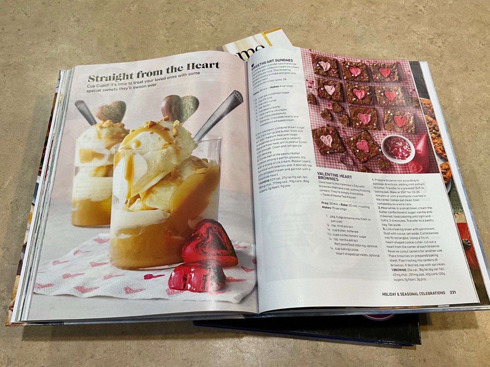 Taste of Home Annual Recipes -4 Cookbooks Hardcover Family Meals Cooking Ideas